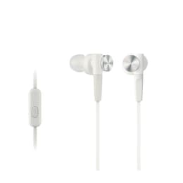 Sony MDR-XB50AP Extra Bass Earbud Earphones - White