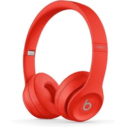 Beats Solo3 wired + wireless Headphones with microphone - Red