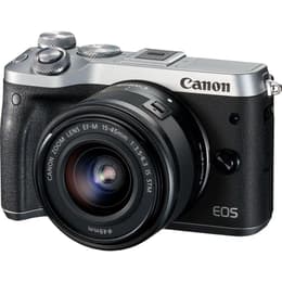 EOS M6 - Silver + Canon EF-M 15-45mm f/3.5-6.3 IS STM f/3.5-6.3