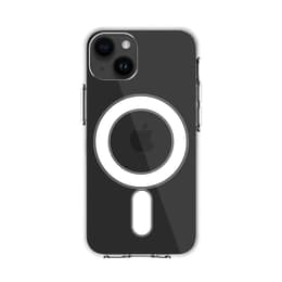 Case iPhone 14 Plus and 2 protective screens - TPU - Transparent