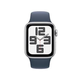 Apple Watch Series SE 2 (2022) GPS 44 mm - Aluminium Silver - Sport band Blue