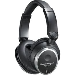 Audio Technica ATH-ANC7B noise-Cancelling wired Headphones with microphone - Black