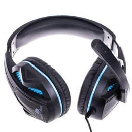 Freaks And Geeks SPX-200 gaming wired Headphones with microphone - Black/Blue