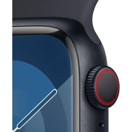 Apple Watch Series 9 (2023) GPS 45 mm - Aluminium Midnight - Sport band Black