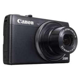 Compact PowerShot S120 - Black + Canon Canon Zoom Lens 24-120 mm f/1.8-5.7 f/1.8-5.7