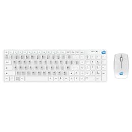 Simpletek Keyboard QWERTY English (UK) Wireless Wireless Kit with English UK Stickers