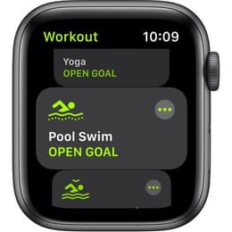 Apple Watch (Series SE) 2020 GPS 44 - Aluminium Space Gray - Sport band Black