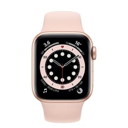 Apple Watch Series 6 (2020) GPS 44 mm - Aluminium Gold - Sport band Pink