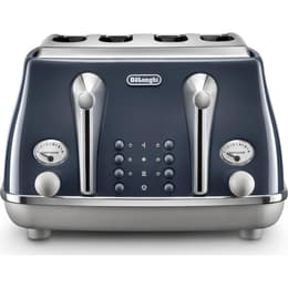 Toaster Delonghi CTOC4003.BL 4 slots - Blue
