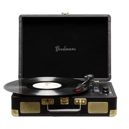 GOODMANS Retro Bluetooth Noir - 33/45/78 Record player