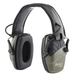 Honeywell Howard Leight Impact Sport Electronic Earmuff 1013530 noise-Cancelling wireless Headphones with microphone - Green/Black