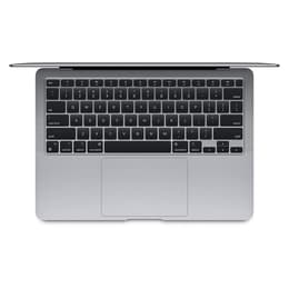 MacBook Air With sticker marks 13-inch (2020) - Apple M1 8-core and 7-core GPU - 8GB RAM - SSD 256GB - Standard display - QWERTY - English
