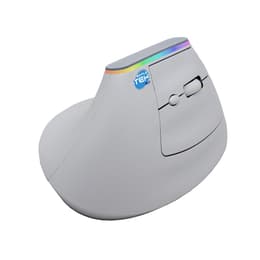 Simpletek Vertical Ergonomic mouse, RGB, Bluetooth/WiFi, Integrated battery Mouse Wireless