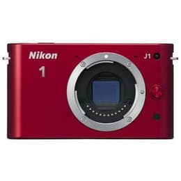 Nikon 1 J1 - Red + Nikon 1 Nikkor 10-30mm f/3.5-5.6 VR