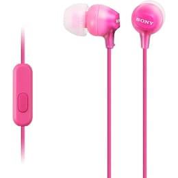 Sony MDR-EX15AP Earbud Earphones - Pink