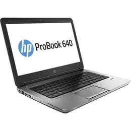 HP ProBook 640 G1 14-inch (2013) - Core i3-4000M - 4GB - SSD 128 GB QWERTY - English