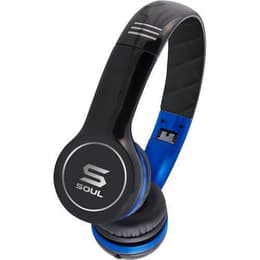 Soul By Ludacris SL100 wired Headphones with microphone - Blue/Black