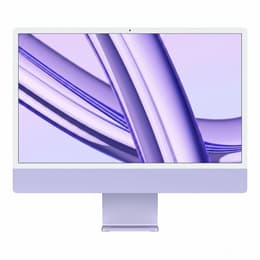 iMac 24" (2023) Apple M3 8-core 10-core GPU - 256 Go SSD - 8 GB QWERTY - English Standard glass
