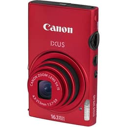 Compact Ixus 125 HS - Red + Canon Zoom Lens 5x IS 24-120mm f/2.7-5.9 f/2.7-5.9