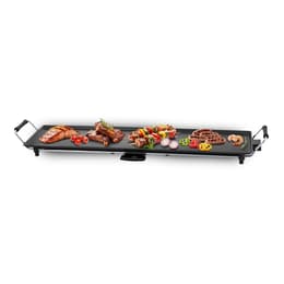 Plancha XXL Dolce Casa DC-PLA-90-CM Antiadhésive - Thermostat Ajustable, 1800W Poignée Rembourrée, pour 8 Personnes, 90 x 23CM Hot plate / gridle