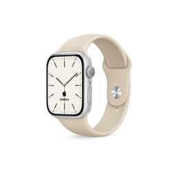 Apple Watch Series 9 (2023) GPS + Cellular 41 mm - Aluminium Silver - Sport band Starlight