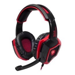 Spirit Of Gamer XPERT-H100 gaming wired Headphones with microphone - Black/Red