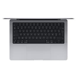 MacBook Pro 14-inch (2021) - Apple M1 Pro 10-core and 16-core GPU - 16GB RAM - SSD 1000GB - Standard display - QWERTZ - German