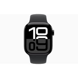 Apple Watch Series 10 (2024) GPS 42 mm - Aluminium Jet Black - Sport band Black