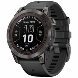 Smart Watch Garmin HR GPS Fenix 7X Sapphire Solar Edition - Grey