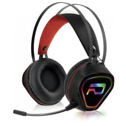 Advance GTA 230 noise-Cancelling gaming wired Headphones with microphone - Black/Red