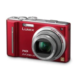 Compact Lumix DMC-TZ10 - Red + Leica DC Vario-Elmar 25-300 mm f/3.3-4.9 MEGA O.I.S f/3.3-4.9