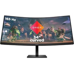 34-inch HP OMEN 34c 1920 x 1080 LED Monitor Grey