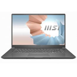 MSI Modern MS-1551 15-inch (2020) - Core i5 - Gen 10 (U) - 16GB - SSD 512 GB AZERTY - French