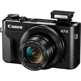 Compact - Canon G7X MK II Black + lens Canon zoom lens 4.2x 8.8-36.8mm f/1.8-2.8 IS
