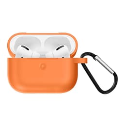 Protective case AirPods 3 - Leather - Orange