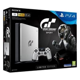 PlayStation 4 Slim 1000GB - White - Limited edition Gran Turismo Sport + Gran Turismo Sport