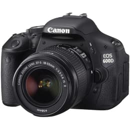 Reflex EOS 600D - Black + Canon Canon EF-S II f/3.5-5.6