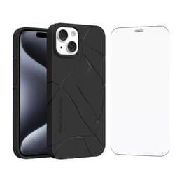 Back Market Case iPhone 15 and protective screen - Recycled plastic - Transparent