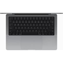MacBook Pro 14-inch (2023) - Apple M3 8-core and 10-core GPU - 16GB RAM - SSD 512GB - Standard display - QWERTY - English