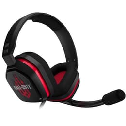 Astro A10 Call of Duty Black Ops: Cold War noise-Cancelling gaming wired Headphones with microphone - Black/Red