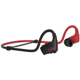 Divacore Redskull Earbud Bluetooth Earphones - Black/Red
