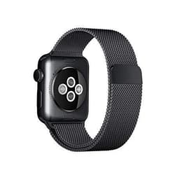 Apple Watch (Series 4) 2018 GPS 44 - Aluminium Space Gray - Milanese Black