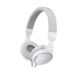 Sony MDR-ZX610AP noise-Cancelling wired Headphones with microphone - Silver/White