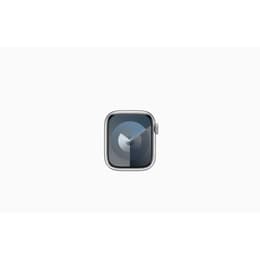 Apple Watch Series 9 (2023) GPS 41 mm - Aluminium Silver - Sport band Black