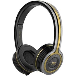 Monster Roc Sport Freedom noise-Cancelling wired + wireless Headphones with microphone - Black/Gold