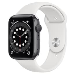Apple Watch Series 4 (2018) GPS 44 mm - Aluminium Space Gray - Sport band White