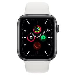 Apple Watch Series 4 (2018) GPS 44 mm - Aluminium Space Gray - Sport band White