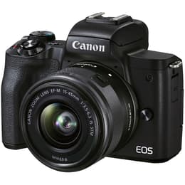 Instant EOS M50 - Black + Canon EF-M 15-45mm f/3.5-6.3 IS STM + EF-M 55-200mm f/4.5-6.3 IS STM f/3.5-6.3 + f/4.5-6.3