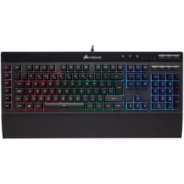 Corsair Keyboard QWERTY Spanish Backlit Keyboard Raptor K55 RGB