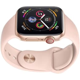 Apple Watch (Series 4) 2018 GPS + Cellular 40 - Aluminium Gold - Sport loop Pink sand